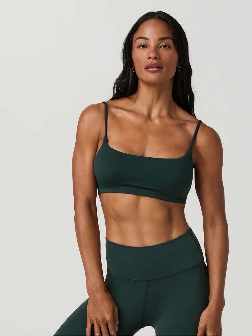 29. Vuori Allthefeels cami bra in hemlock